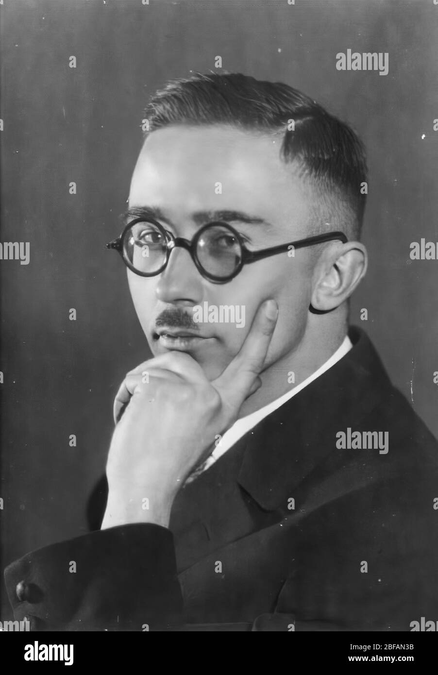 Heinrich Luitpold Himmler 7. Oktober 1900 C 23. Mai 1945) Hier, Himmler 1929. Foto von Heinrich Hoffmann Stockfoto