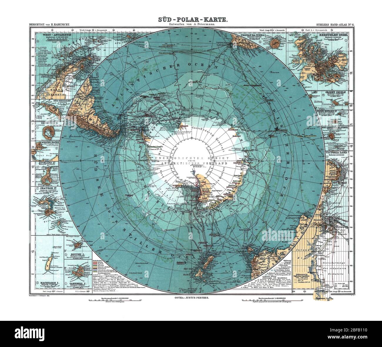 Antarktis (Deutsch) 1912 Stockfoto