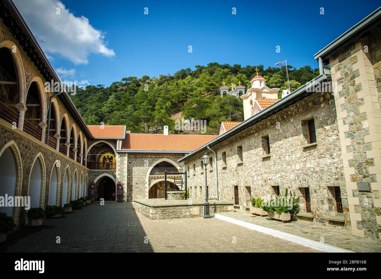 Religious icon cyprus orthodox Fotos und Bildmaterial in hoher