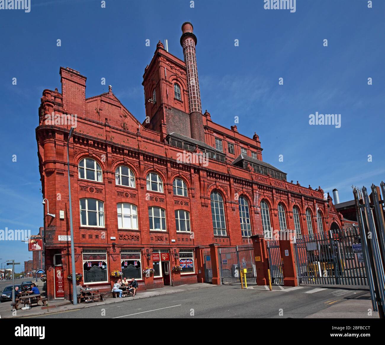 Cains Brewery Tap, Classic British Pub, 39 Stanhope St, Liverpool, Merseyside, England, Großbritannien, L8 5RE Stockfoto