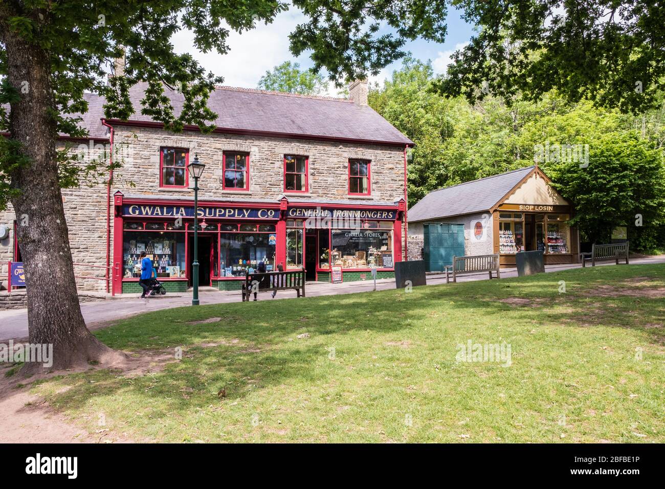 Gwalia Stores at St Fagans National Museum of History, Cardiff, Wales, GB, Großbritannien Stockfoto