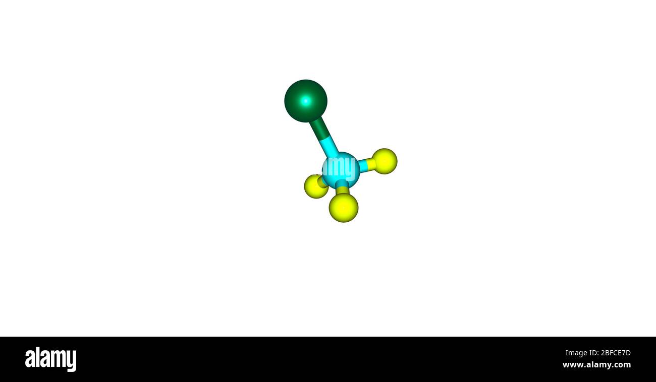 Chloromethane molecule Stockfotos und bilder Kaufen Alamy