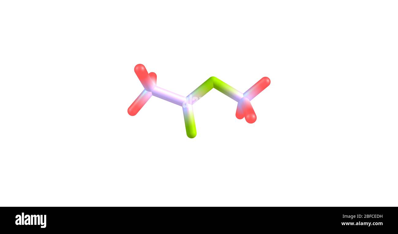 Methylacetat oder Essigsäure Methylester oder Methylethanat ist ein Carboxylat-Ester Stockfoto