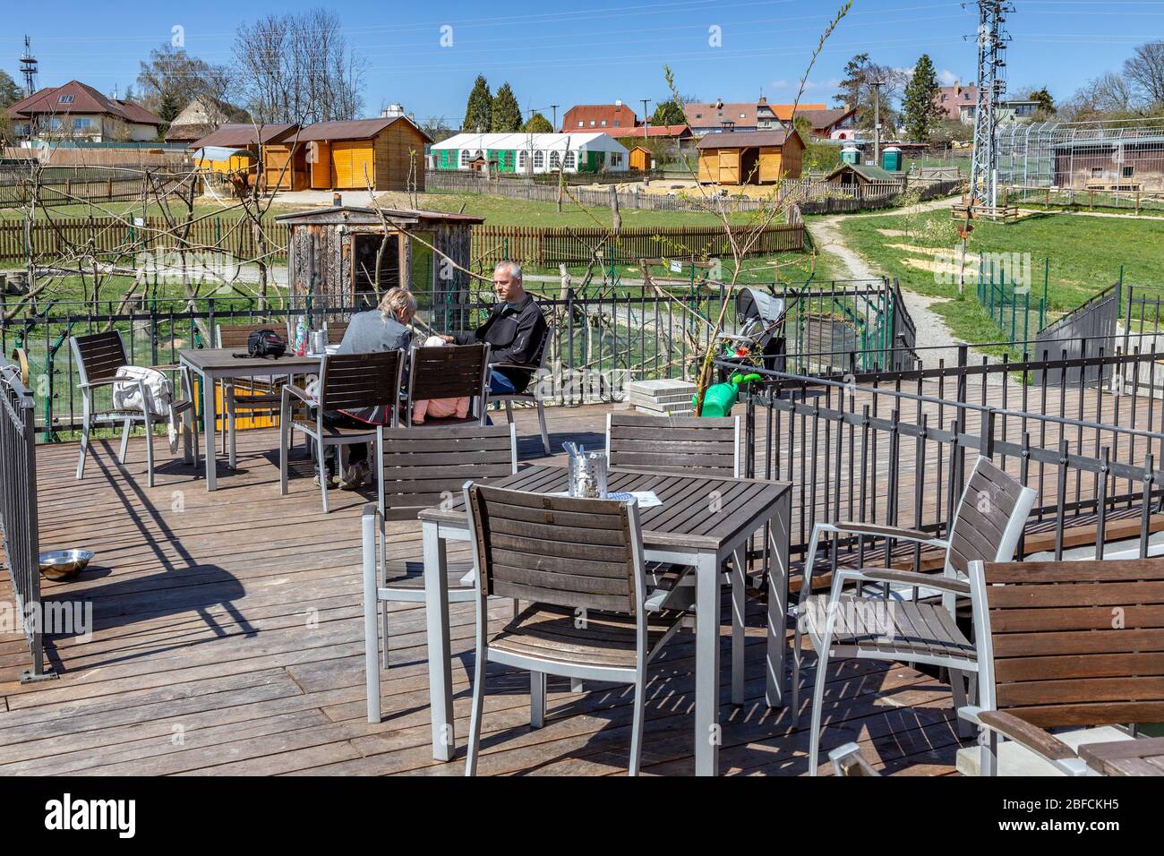 ZOO, Tábor, Jižní Čechy, Česká republika / zoologischer Garten, Stadt Tabor, Südböhmische Region, Tschechische republik Stockfoto