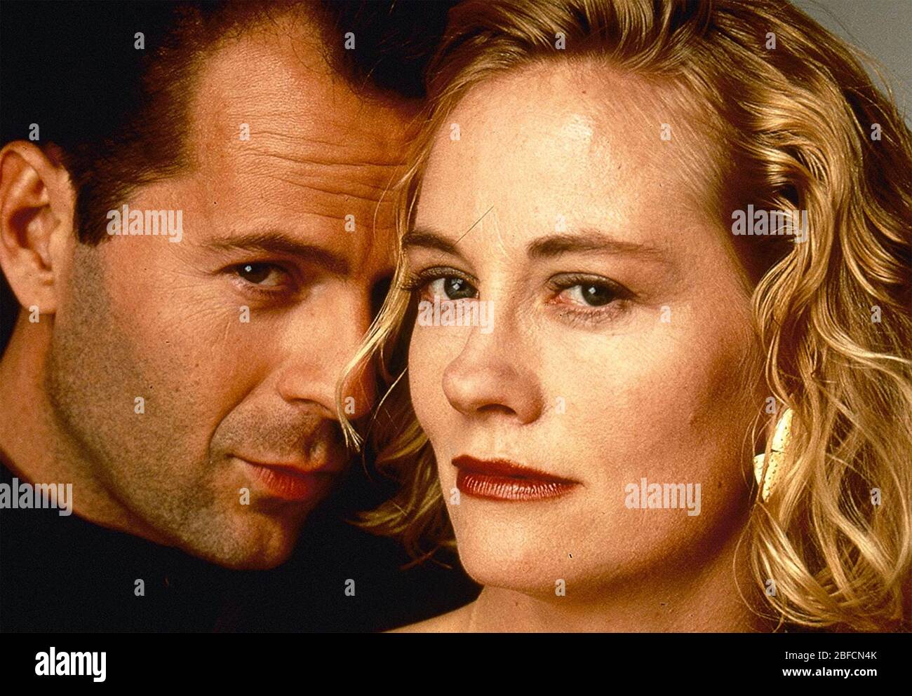 MONDLICHT USABC TV-Serie 1985-1989 mit Cybil Shepherd und Bruce Willis Stockfoto