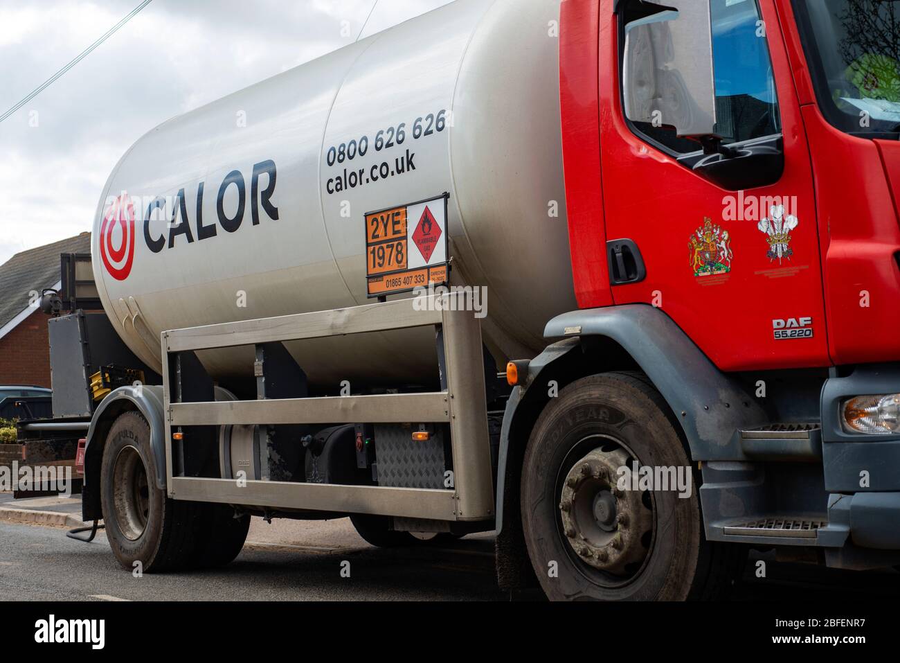 Calor gas lorry Fotos und Bildmaterial in hoher Auflösung Alamy