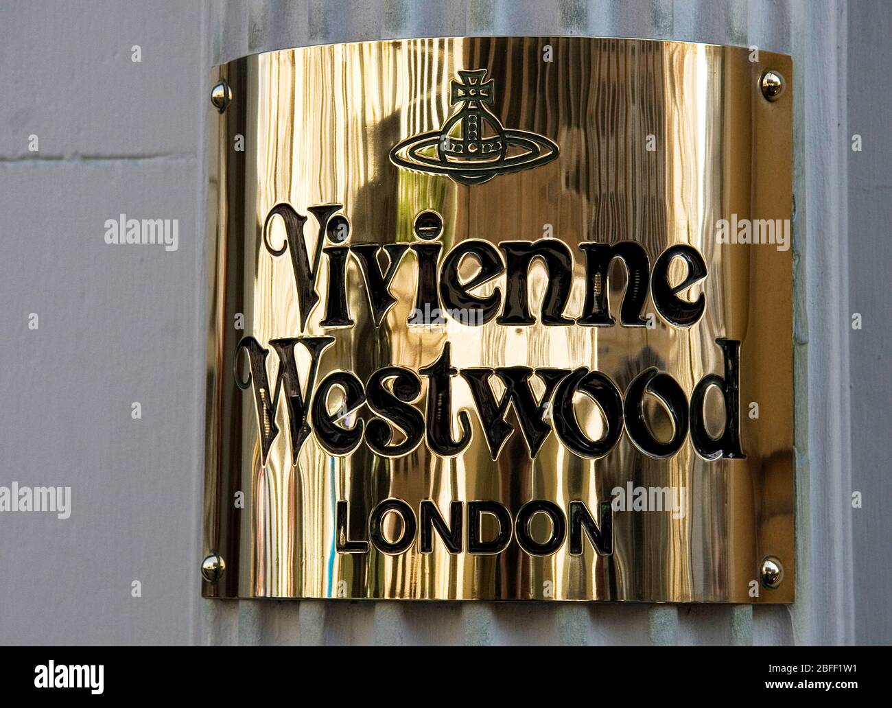 Außenaufnahme des Vivienne Westwood Store, Conduit Street London Stockfoto