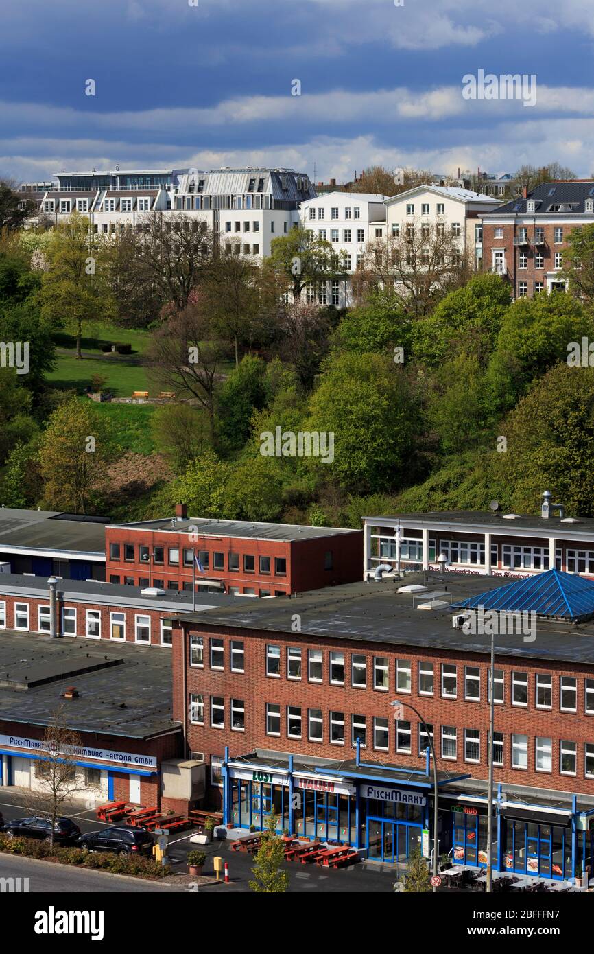 Altona District, Hamburg, Deutschland, Europa Stockfoto