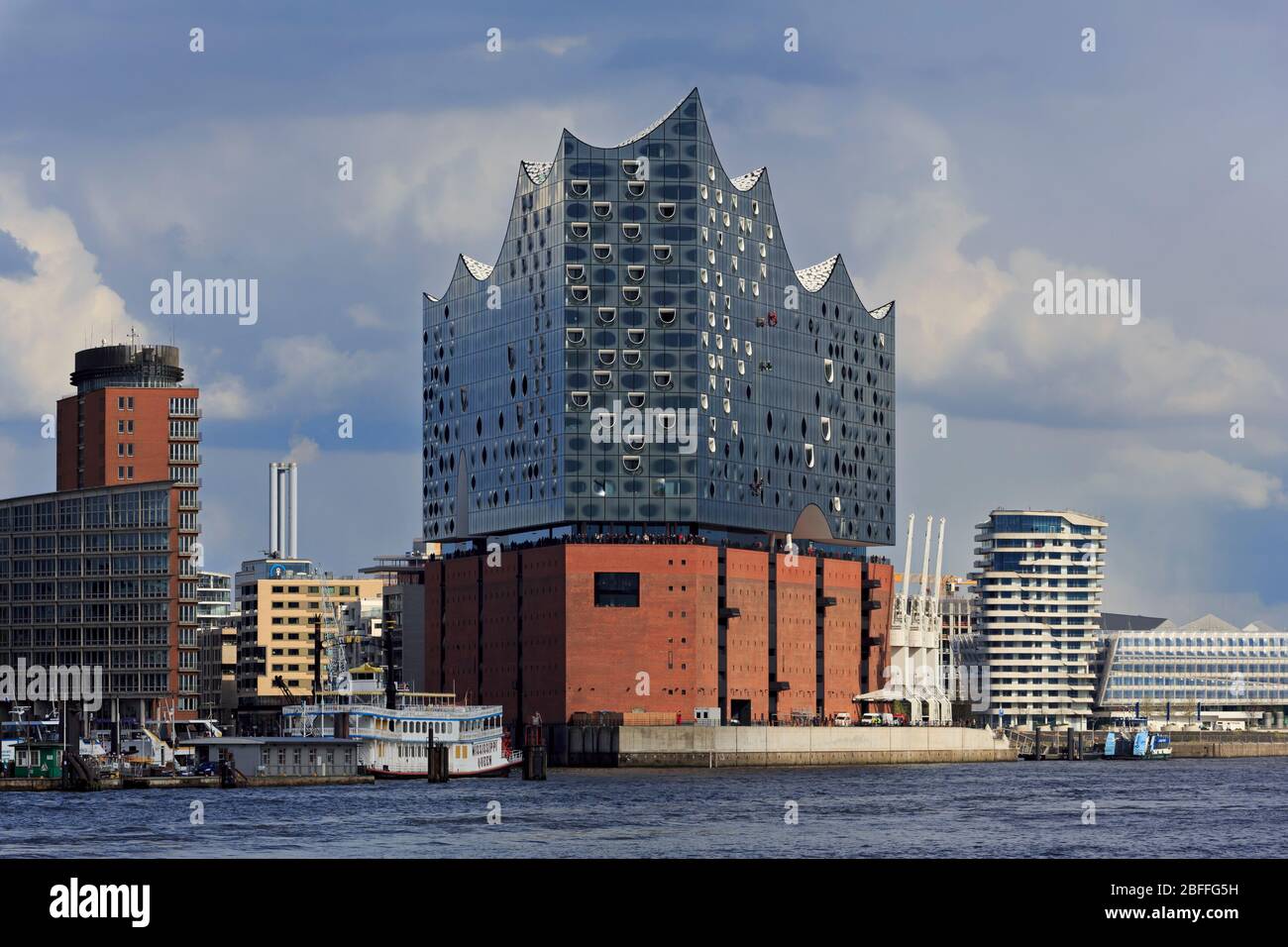Elbphilharmonie Building, Hamburg, Deutschland, Europa Stockfoto