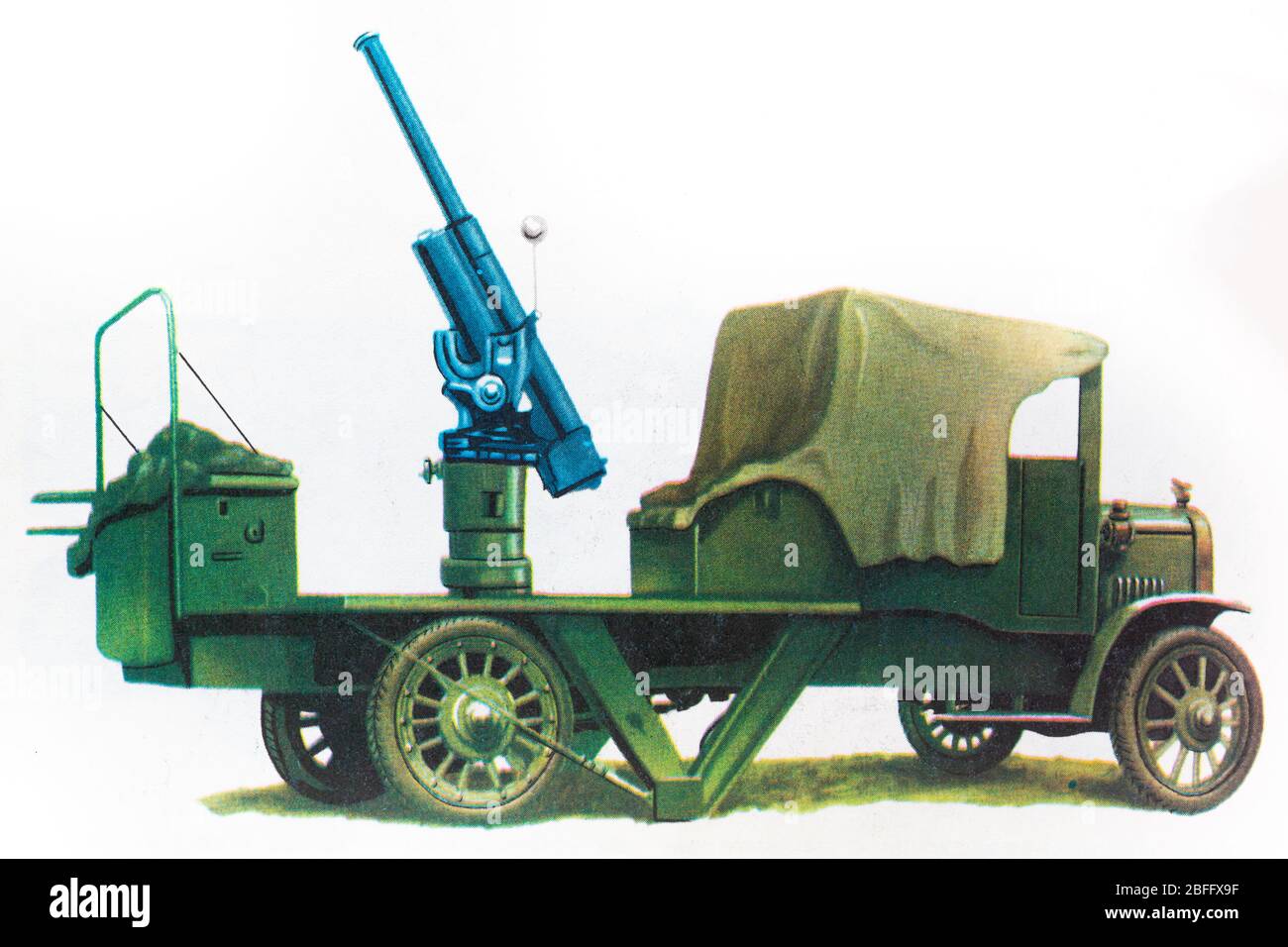 Russo-Balt Typ T LKW, 1913, Russland Stockfoto