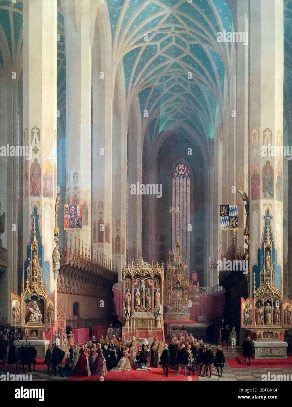 Wilhelm V. Heirat mit Renata von Lorraine 1568 in der Münchner