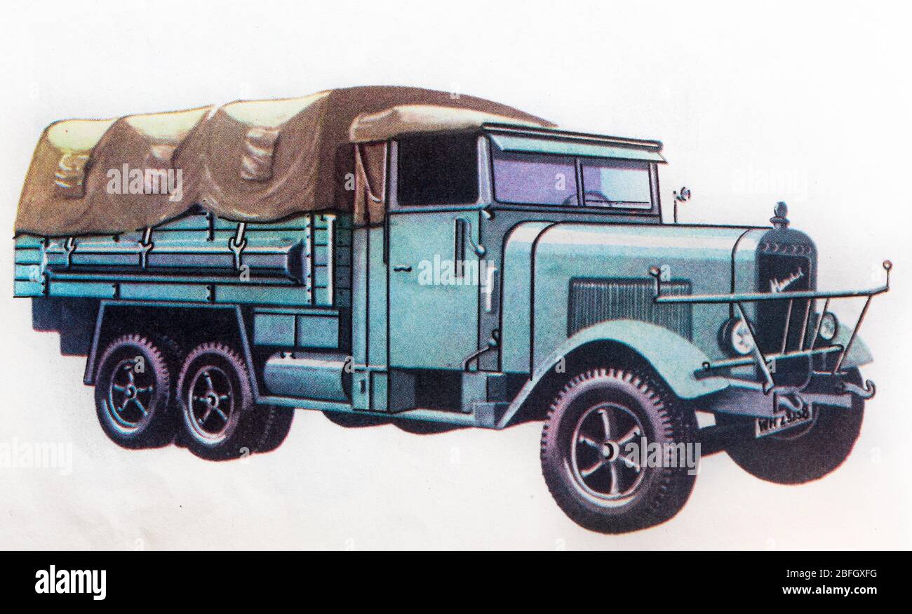 LKW Henschel 33G1, 1934, Deutschland Stockfoto