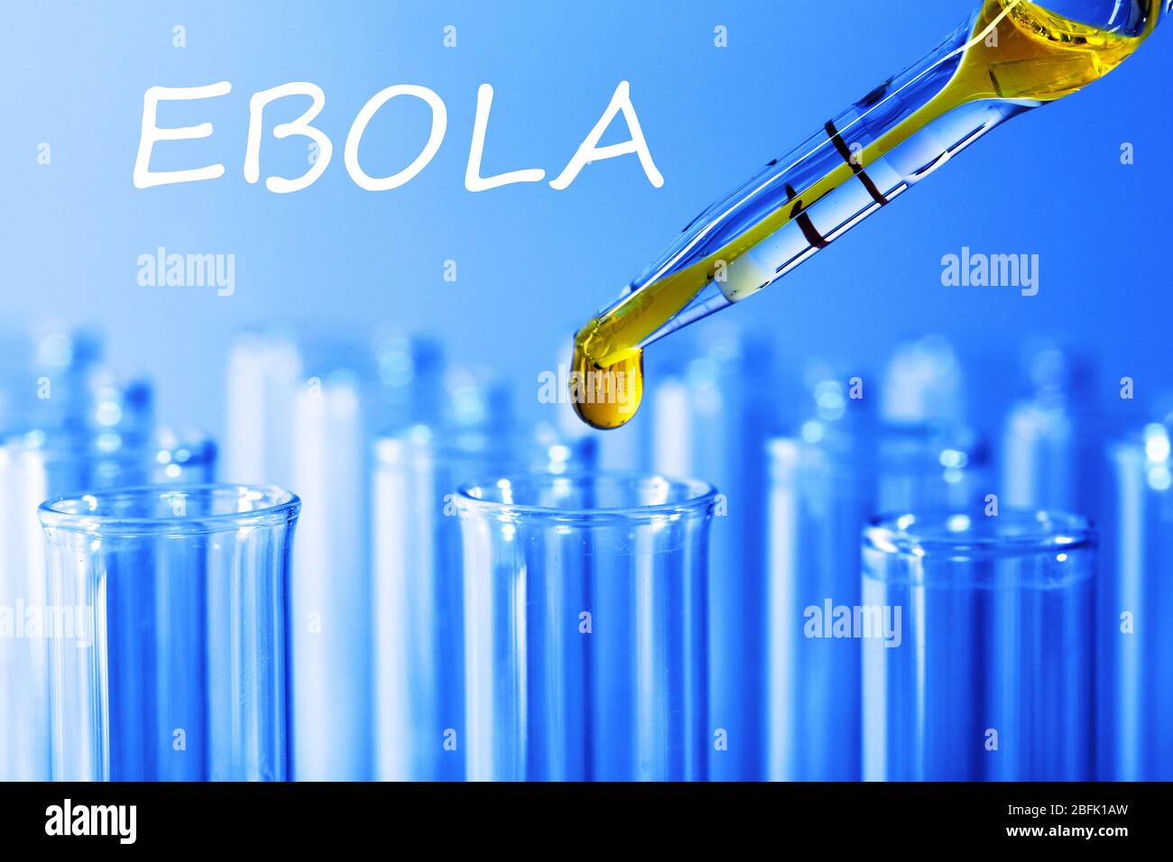 Ebola-Viruserkrankung Stockfoto