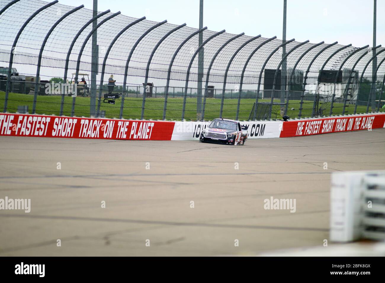Newton, Iowa - 15. Juni 2019: Harrison Burton, NASCAR Gander Outdoor Truck Series M&M 300 Rennen 2019 Stockfoto