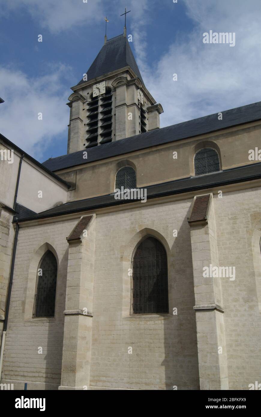 Saint Cyr et Sainte Julitte à Villejuif, Val de Marne. Stockfoto