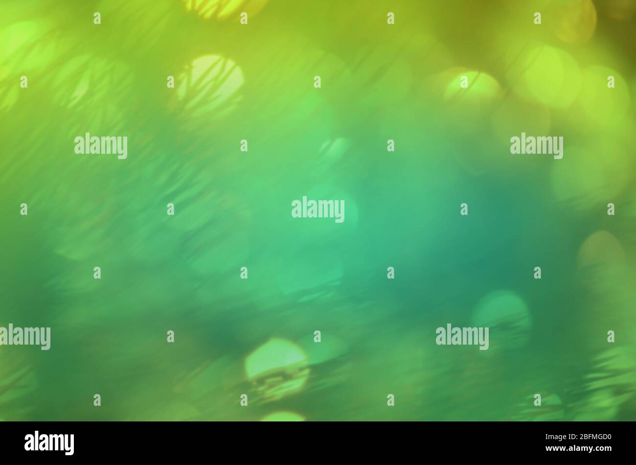Abstrakte grüne Bokeh Kreise. Grün Bokeh abstrakten Hintergrund Stockfoto