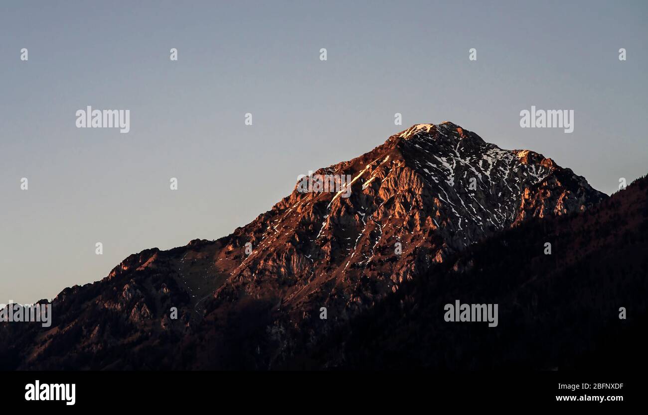 Storžič ist der höchste Berg im westlichen Teil der Kamnik-Savinja Alpen Stockfoto