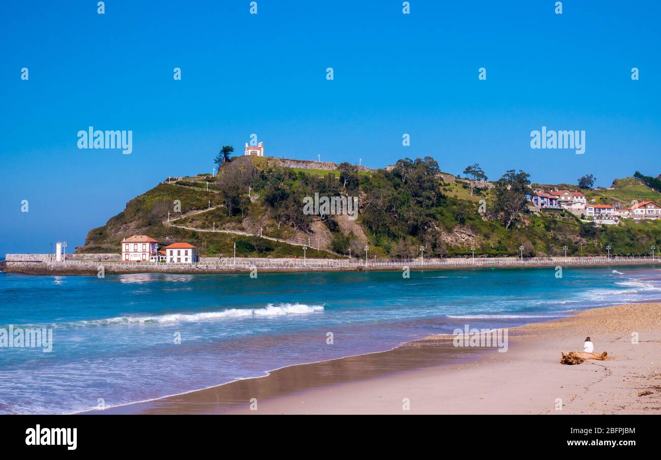 Ribadesella. Asturien. España Stockfoto