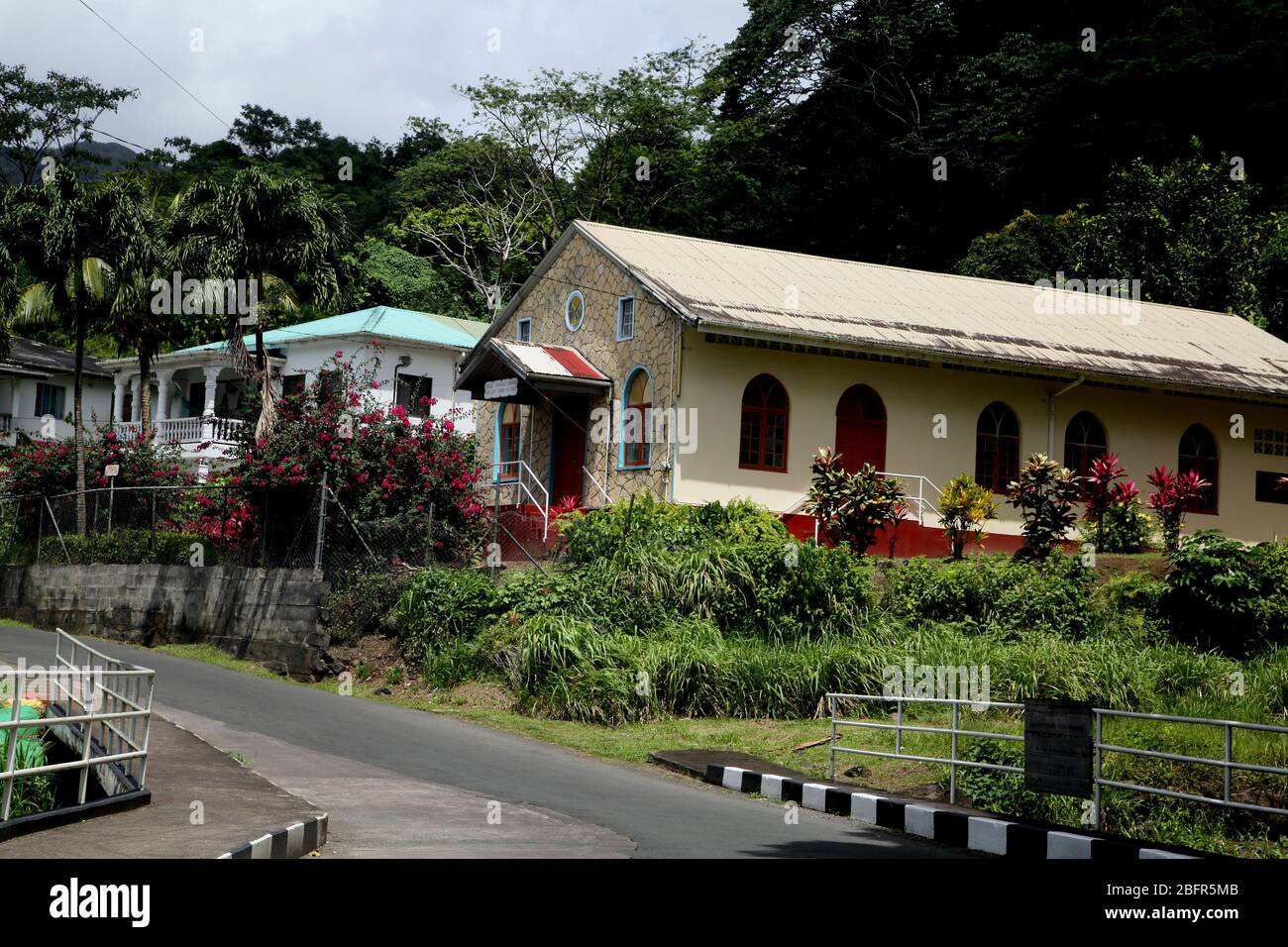 St George's Willis Grenada Kirche unserer Lieben Frau Königin des Friedens Stockfoto