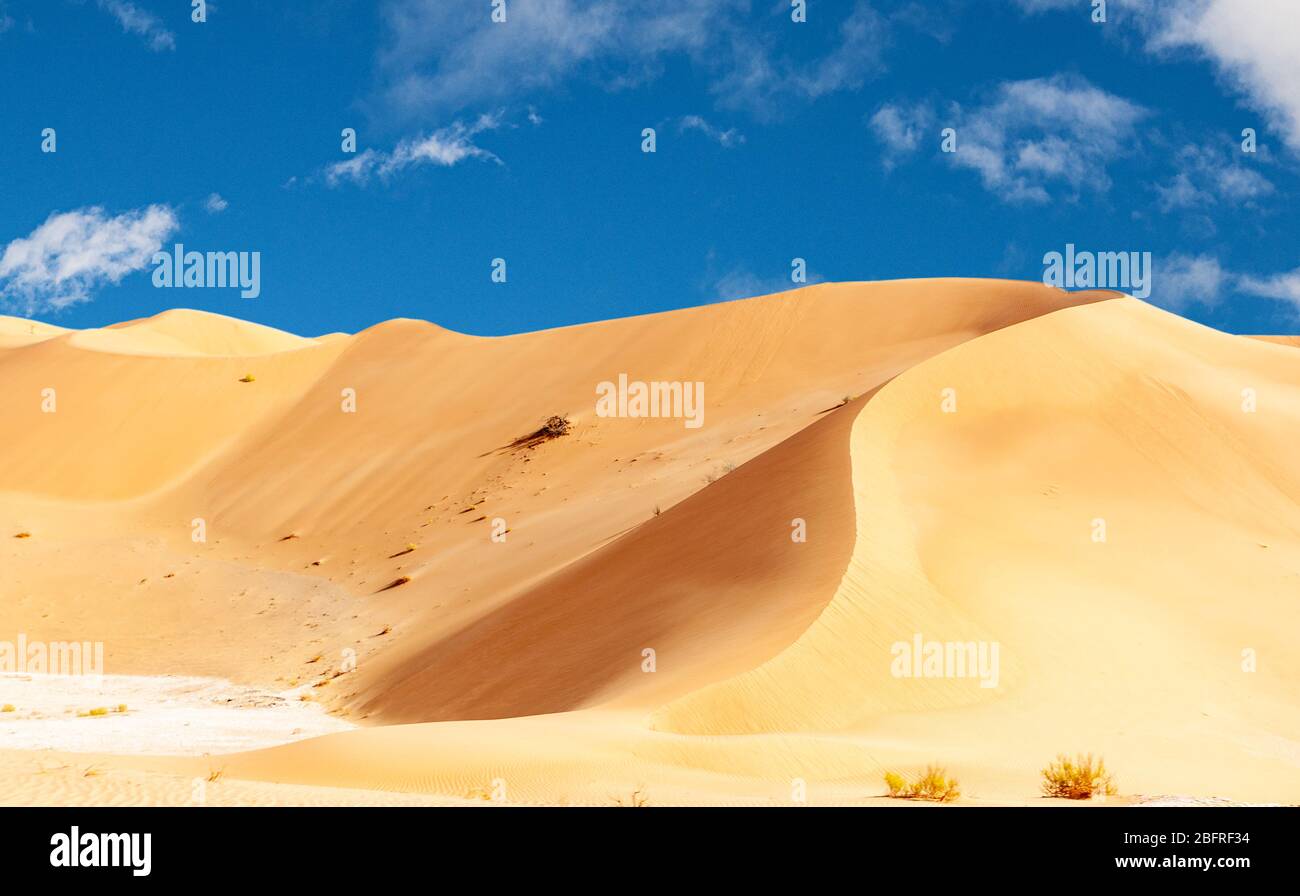 Jeep Safari in der schönen Omani Rub al-Chali Wüste Stockfoto