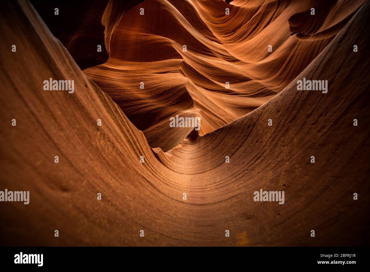 Lower Antelope Canyon in Arizona Stockfoto