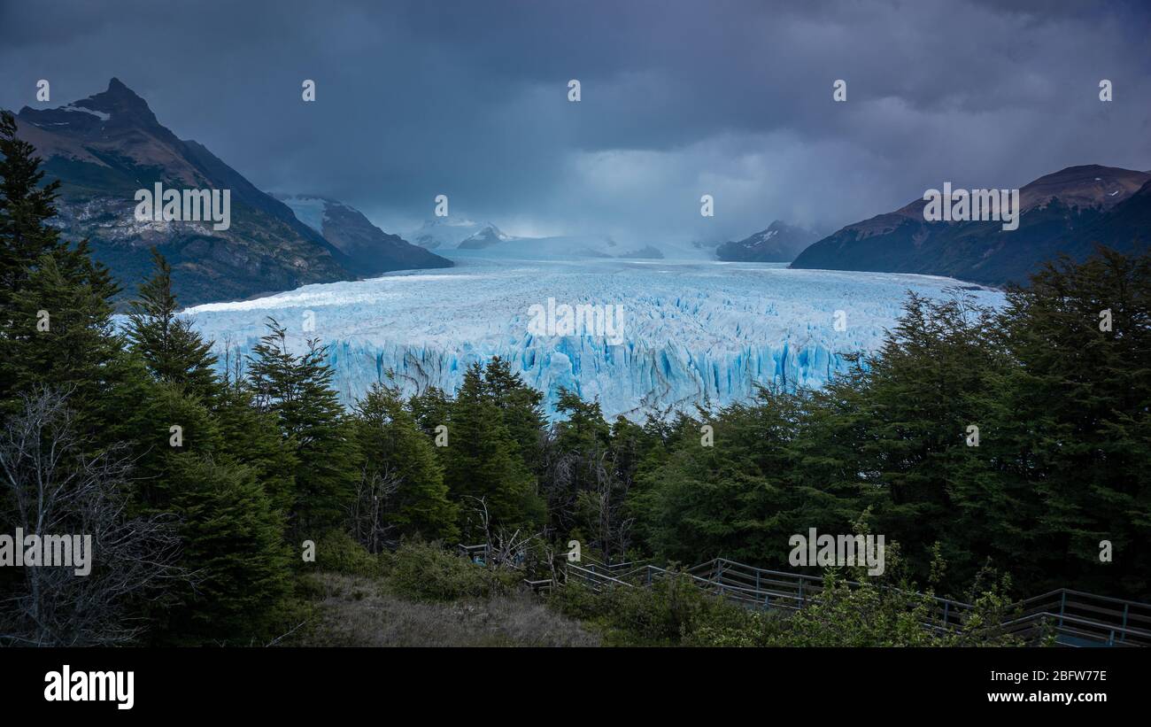 Gletscher Perito Moreno argentinien Landschaft Stockfoto