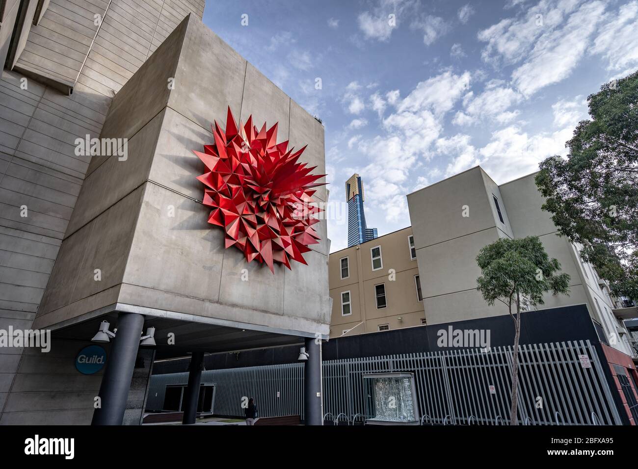 Melbourne, Australien - Gebäude des National Institute of Dramatic Art (NIDA) Stockfoto