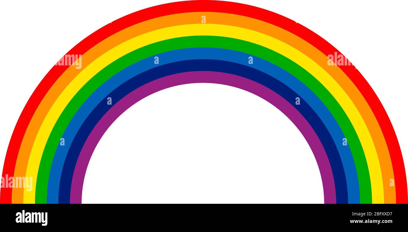 Regenbogen Grafik Illustration, Vektordatei Stock Vektor