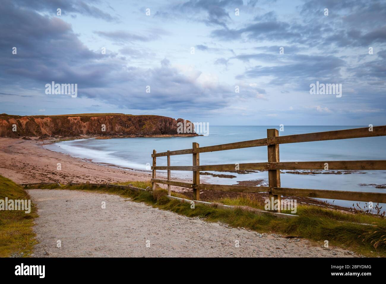 Carnivan Bay Wexford Irland Stockfoto