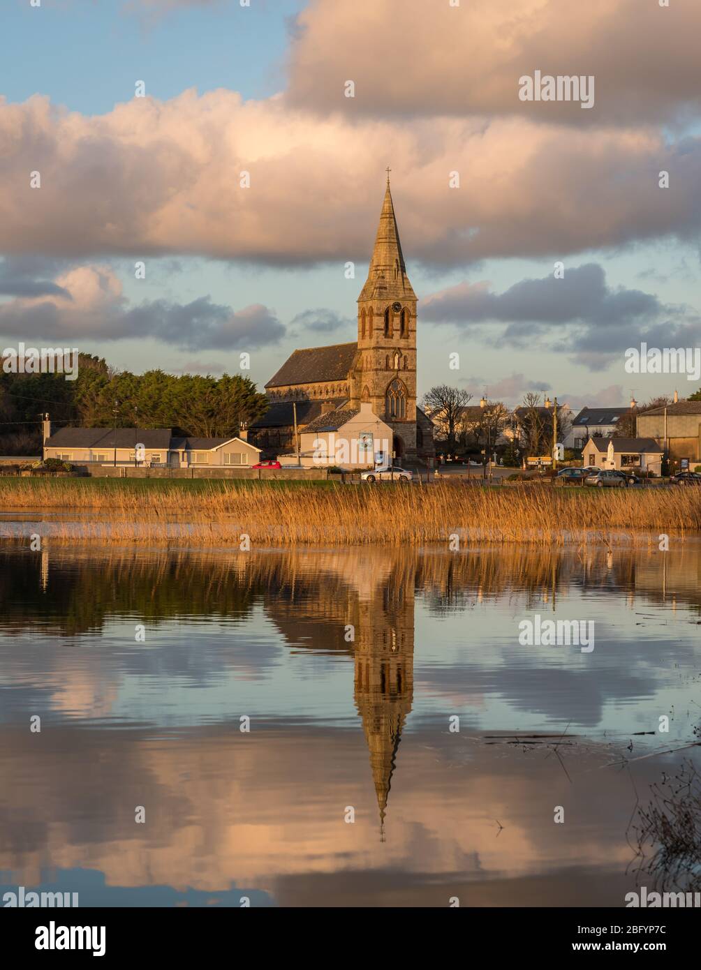 Lakeshore - Our Lady's Island County Wexford Stockfoto