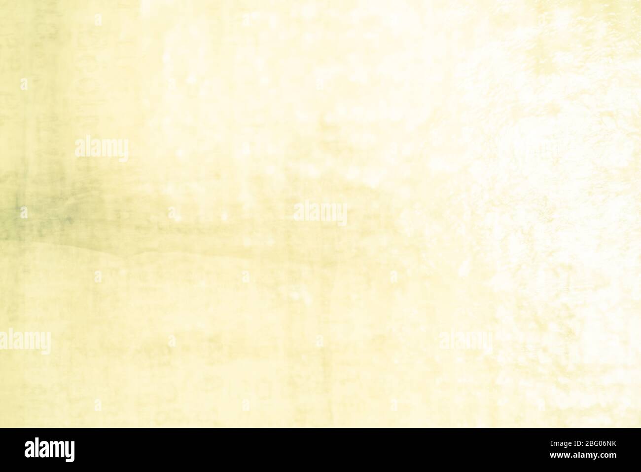 Altes Papier Vintage Hintergrund in hellgelb Stockfoto