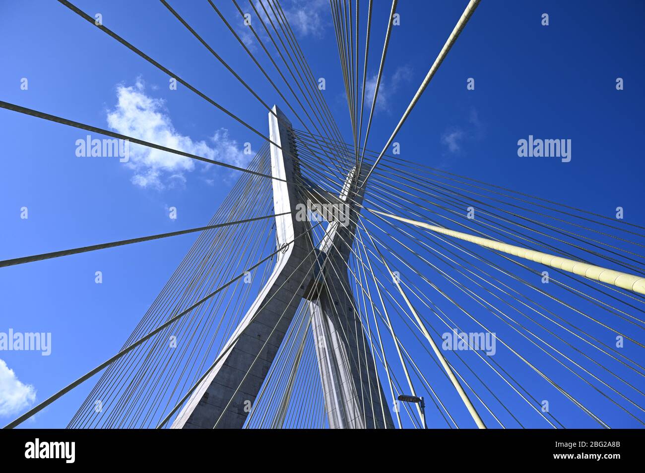 Brasilianische Brücke Stockfoto