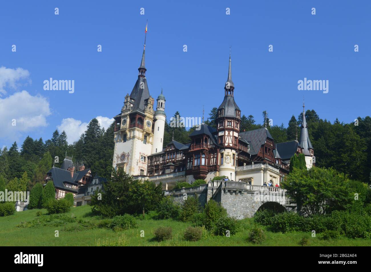 Peles Castle. Sinaia Stockfoto