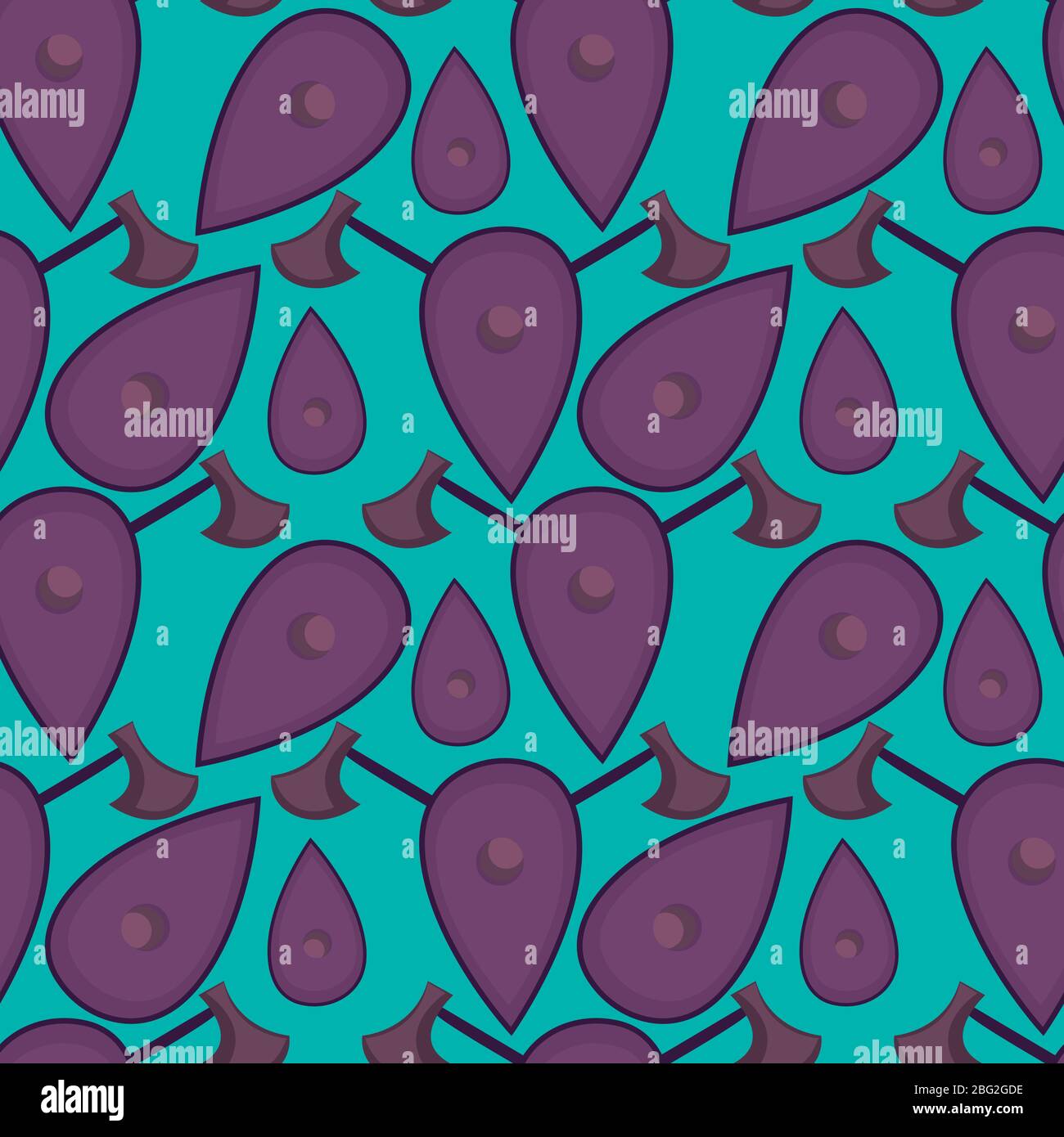 Wikinger Schilde Muster, Illustration, Vektor auf weißem Hintergrund Stock Vektor