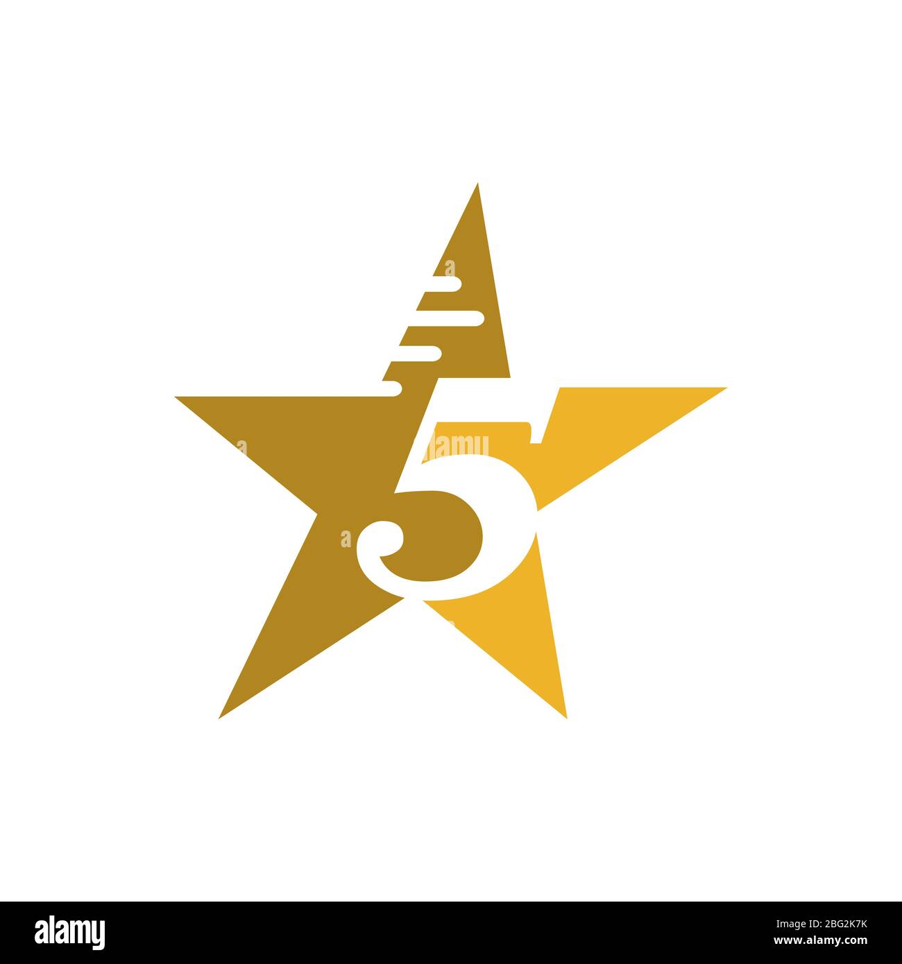 Premium guter Preis Symbol Vektor Exzellenz Top-Rang Zeichen 5 fünf Sterne Logo Design Stock Vektor