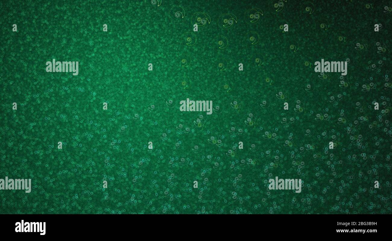 Abstraktes fraktales Kunstmuster auf dunklem Hintergrund. Schöne fraktale Illustration für kreatives Grafikdesign Stockfoto