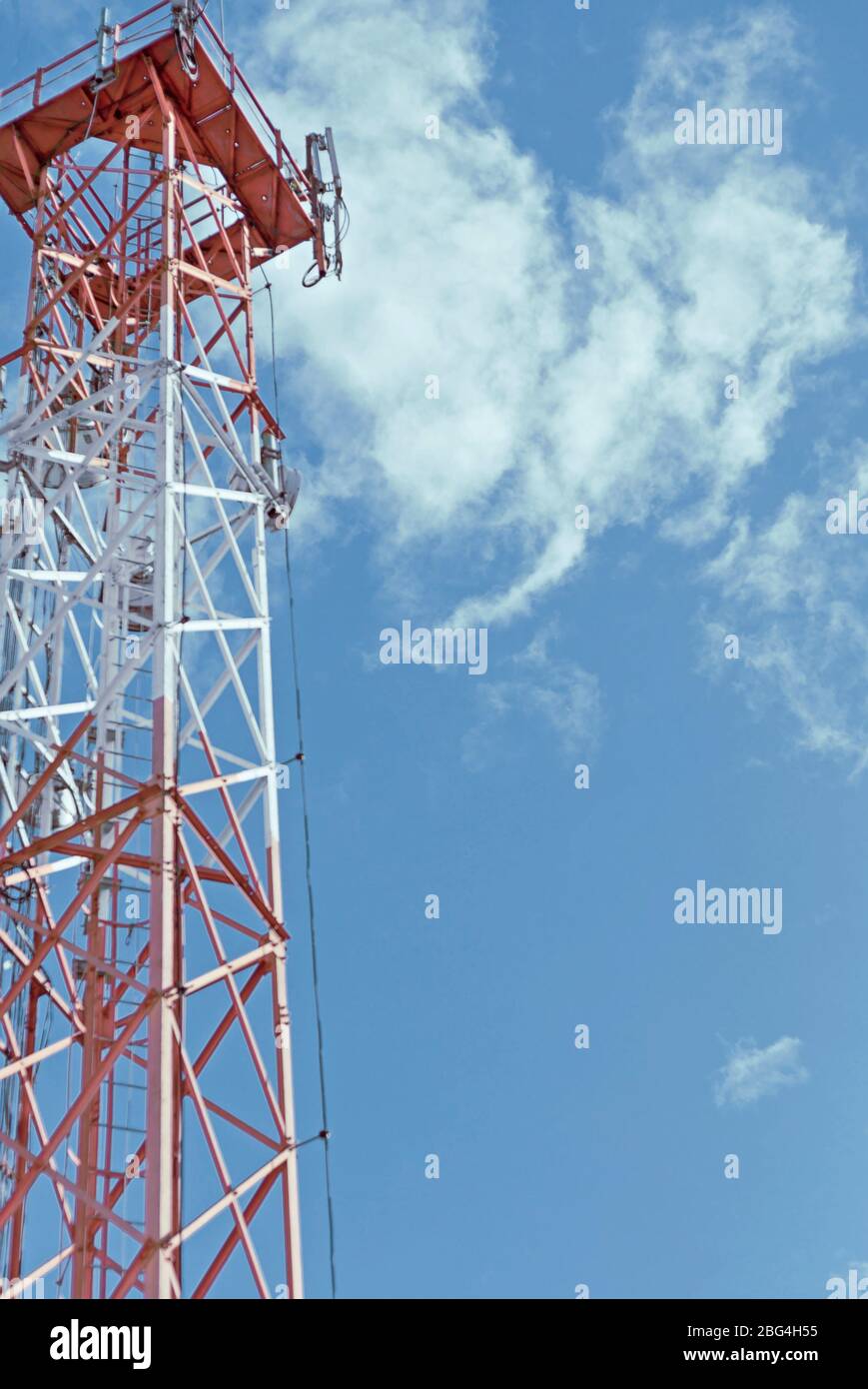 Comunication Turm Stockfoto