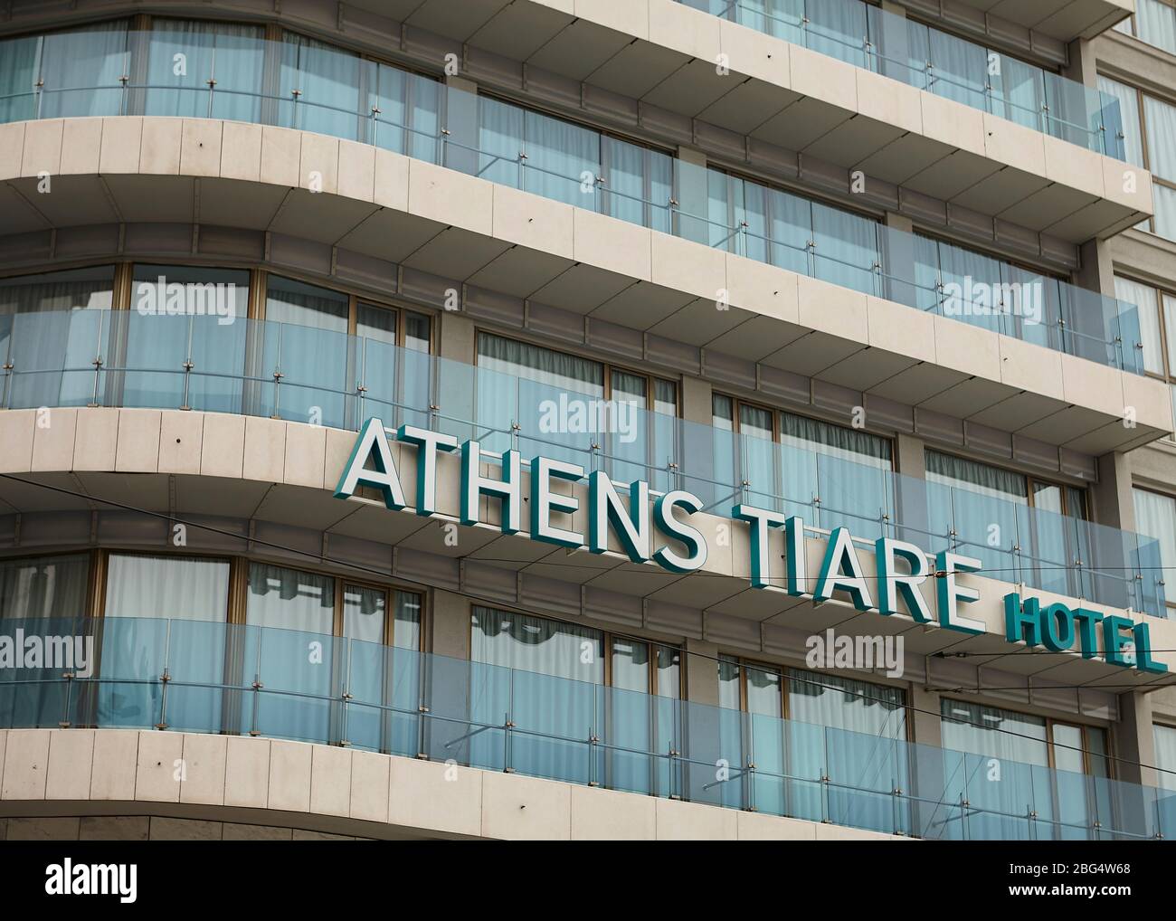 Athens Tiare Hotel in Omonoia, Athen Griechenland Stockfoto