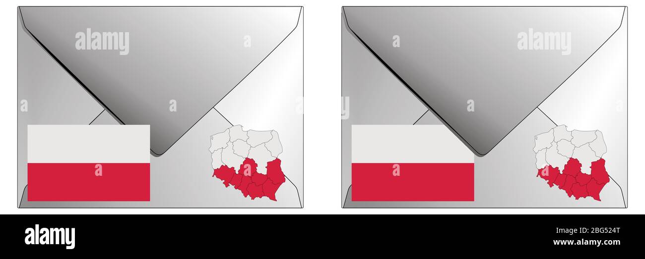 Wahlen können viele Formen annehmen, solange die Verfassung oder die Sondergesetze des Landes es erlauben. Stock Vektor