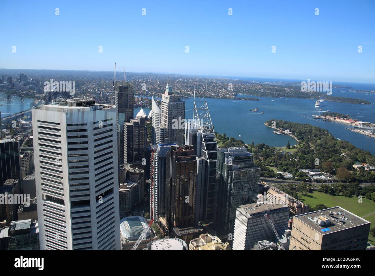 Blick vom Tower Eye, Sydney, Australien Stockfoto