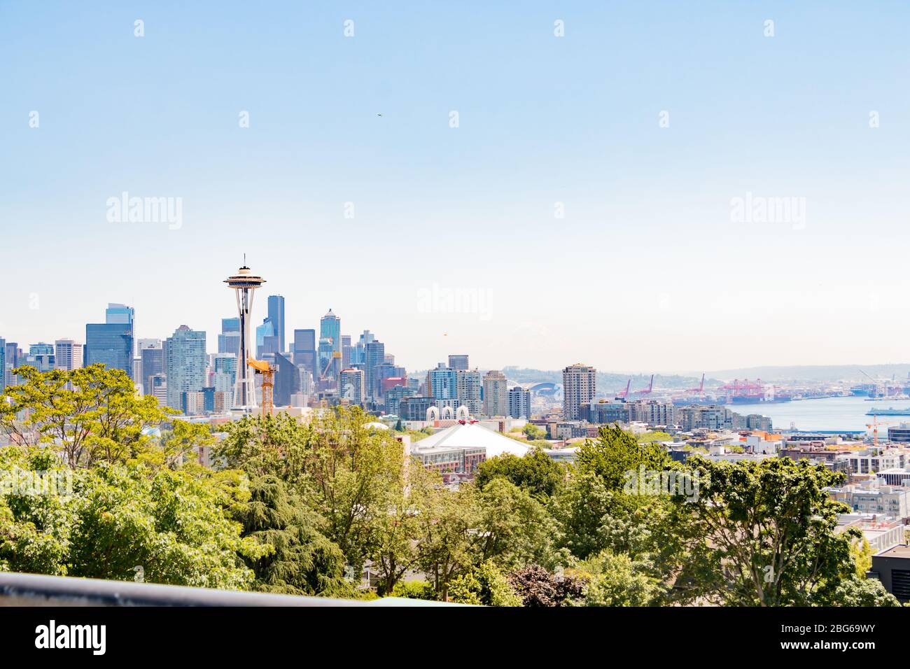 Skyline von Seattle Stockfoto