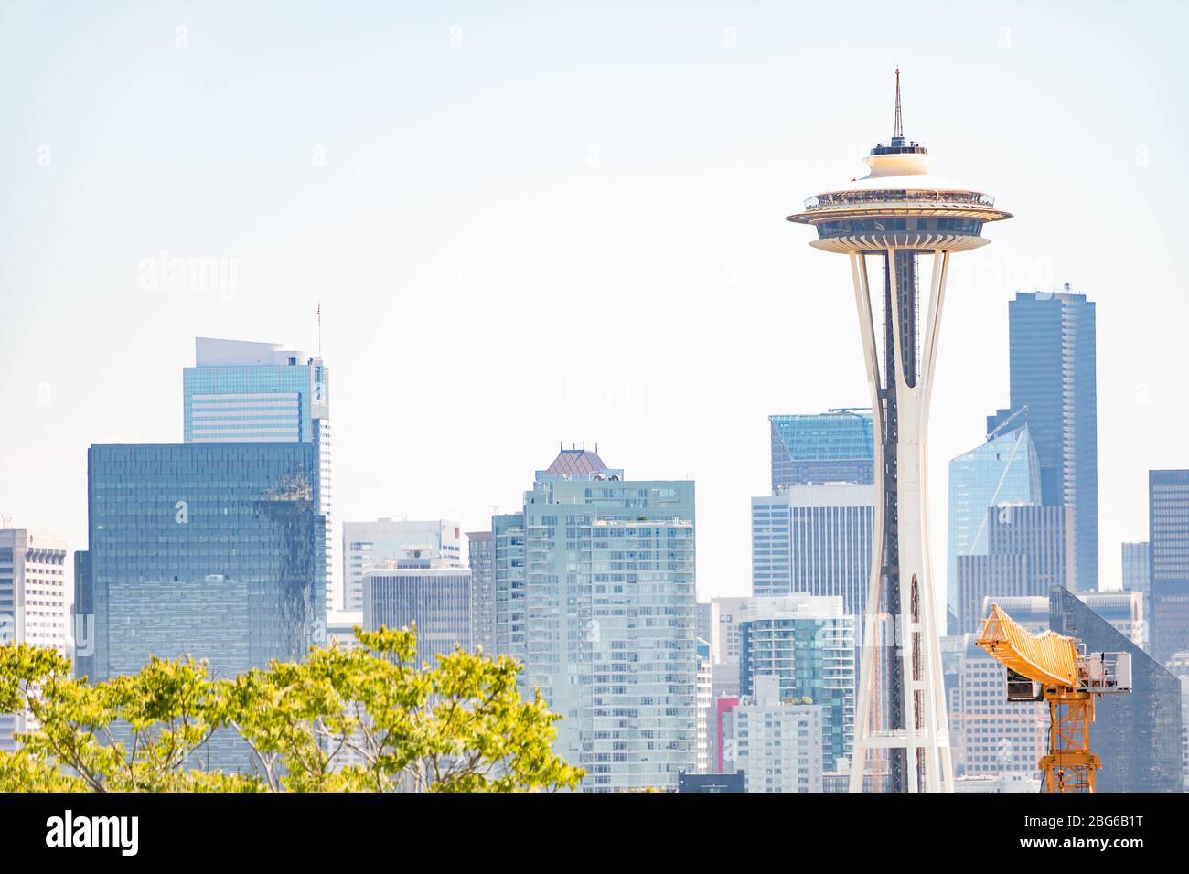 Skyline von Seattle Stockfoto
