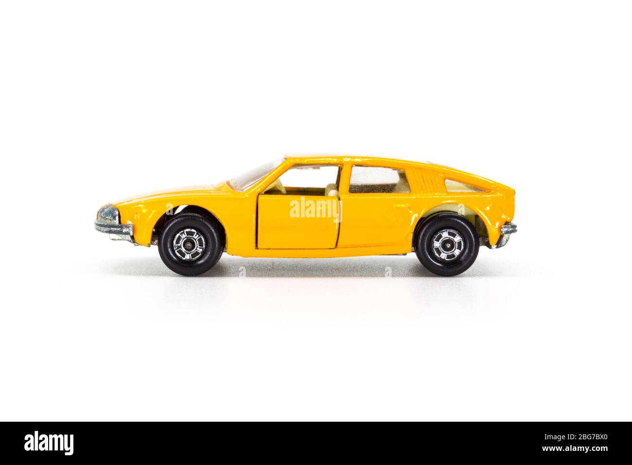 Lesney Products Matchbox Modell Spielzeug Auto 1-75 Serie Nr. 56 BMC 1800 Pininfarina Seitenansicht Stockfoto