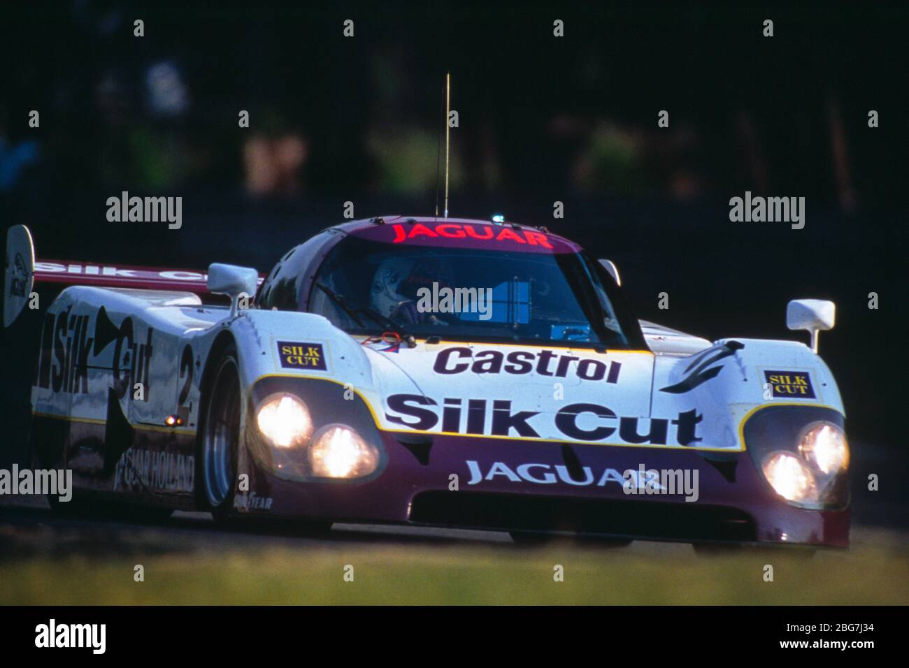 24 STUNDEN Le Mans 1988, Jaguar XJR-9 LM, GRC, Jan Lammers, Johnny Dumfriee, Andy Wallace Stockfoto