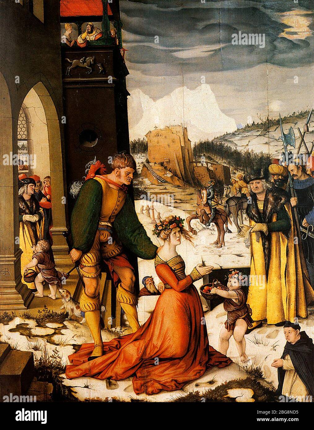 Enthauptung der Heiligen Dorothy - Hans Baldung, 1516 Stockfoto