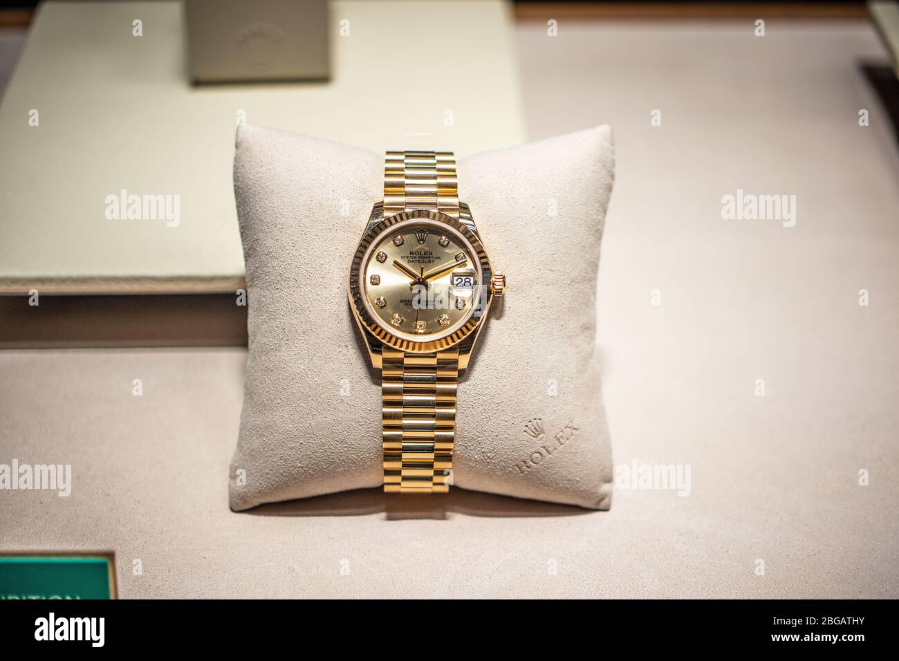 Rolex Style Watch Stockfotos und -bilder Kaufen - Alamy