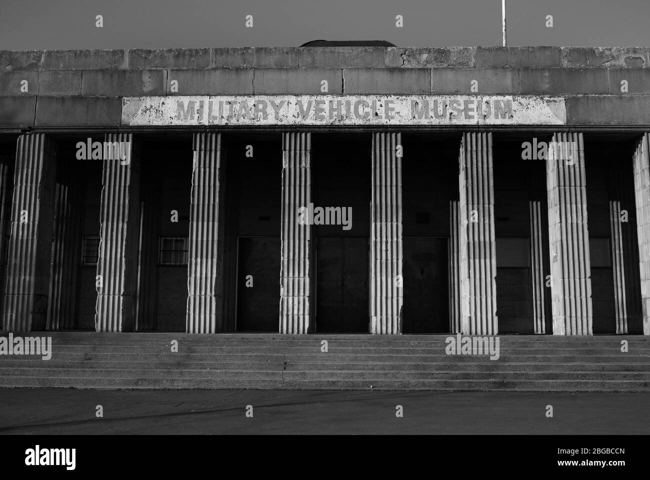 Militärfahrzeug-Museum, Ausstellungspark-Pavillon, Newcastle-upon-Tyne Stockfoto