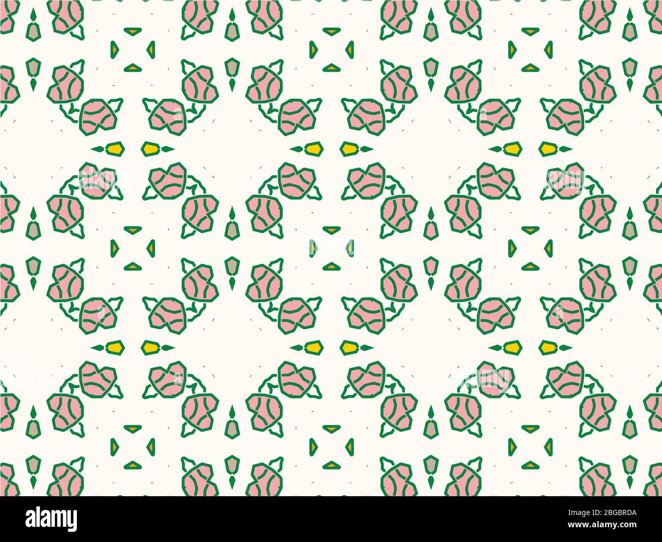 Nahtlose Muster geometrische Form in bunten Stil für Tapete, Hintergrund, Ornament, Stoff, Grußkarte und vieles mehr. Stock Vektor