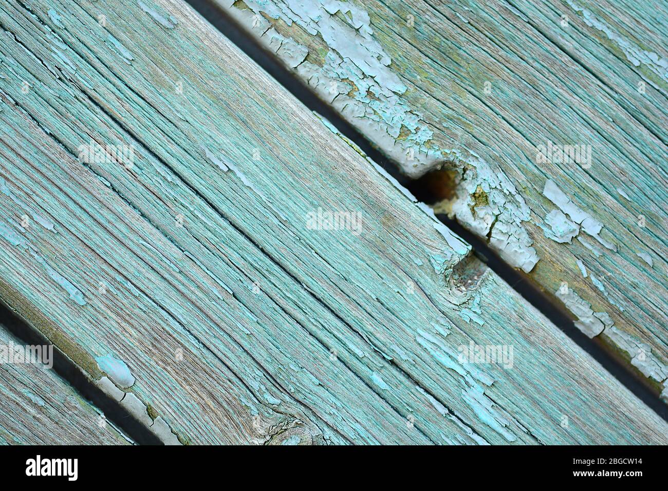 Textur von Grunge Holzplatte Hintergrund closeup Stockfoto