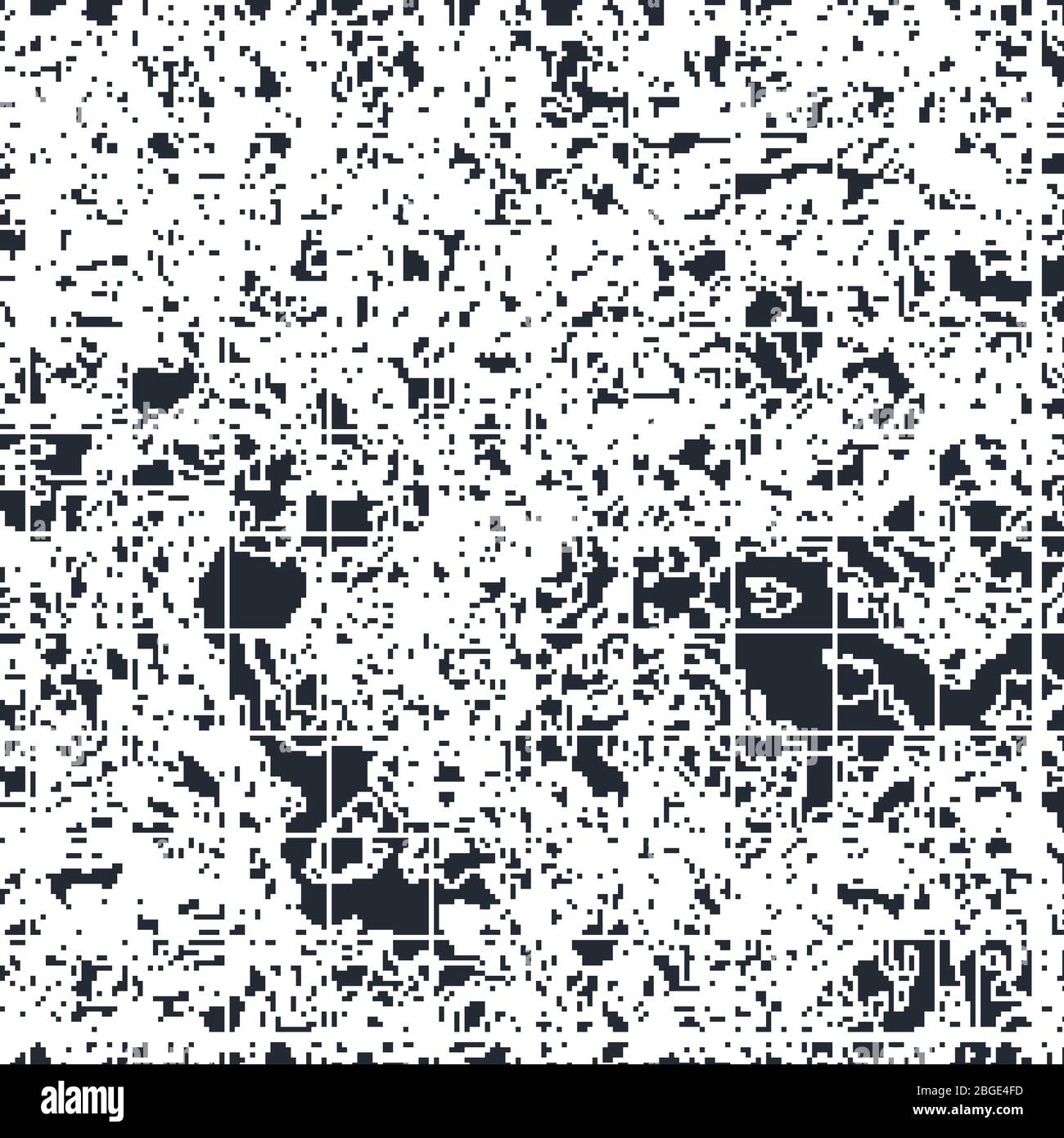 Farbkarte mit Linienkontur zum Wandern. Geographische topografische Vektordarstellung Stock Vektor
